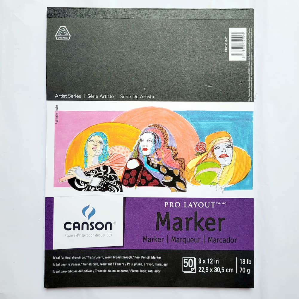 Canson Pro Layout Marker Paper Pad