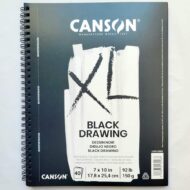 CANSON XL Papel Negro 7x10in